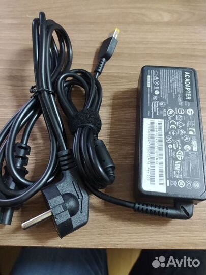 Блок питания для ноутбука Lenovo 20v,прямоугольный