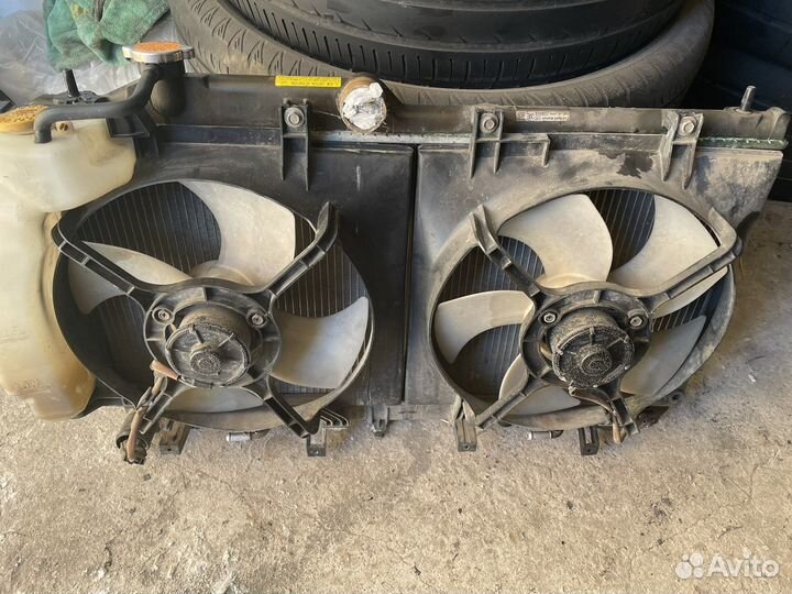 Радиатор охлаждения Mazda6 в сборе