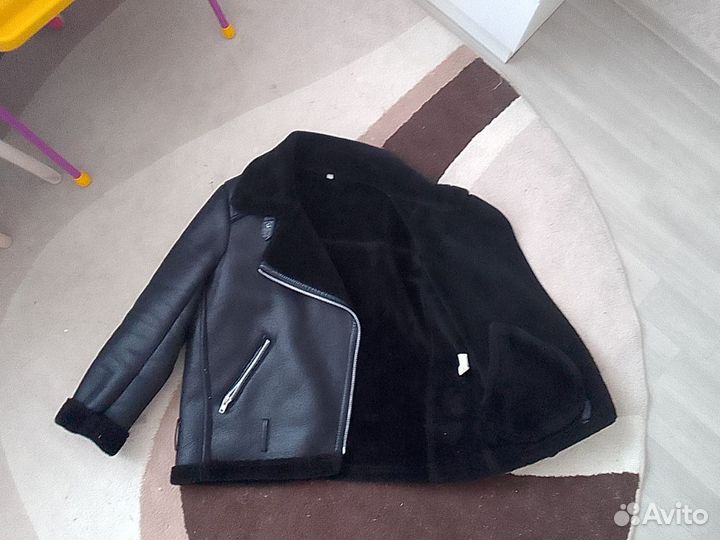 Зимняя косуха дубленка