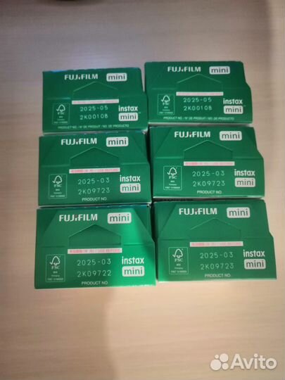 Instax Mini картриджи