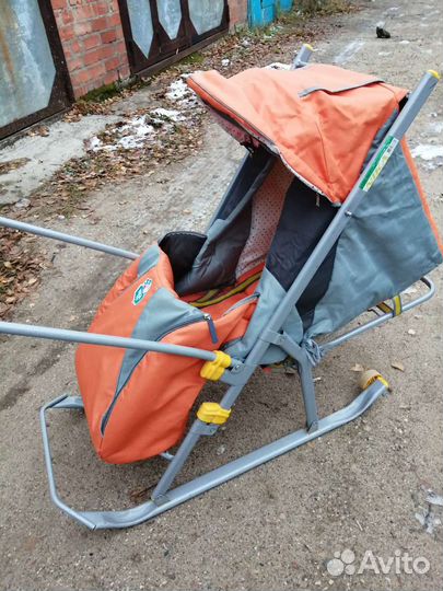 Санки коляска Ника бу