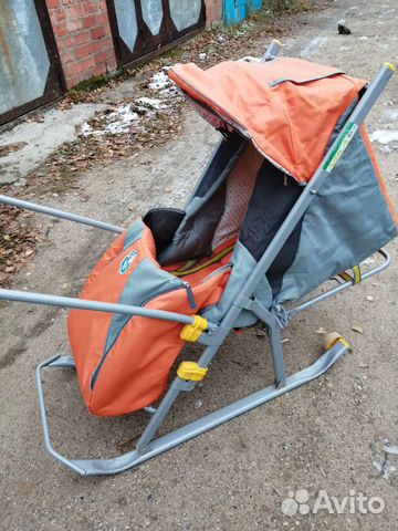 Санки коляска Ника бу