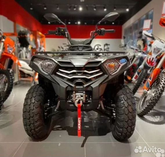 Квадроцикл Loncin TRV350 Pro черный