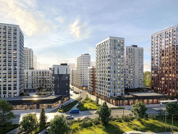 1-к. квартира, 33,5 м², 18/22 эт.