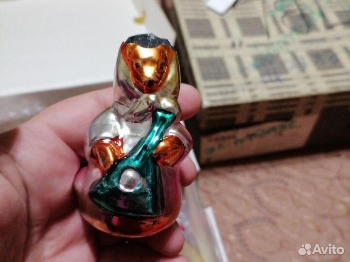 Елочные игрушки СССР в реставрацию