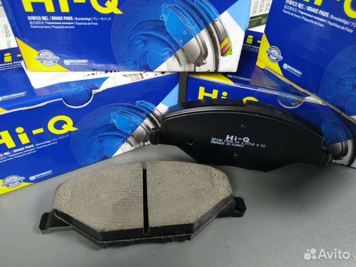 Тормозные колодки на VolksWagen Polo HI-Q передние