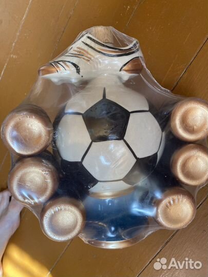 Подарочный набор посуды на тему футбол