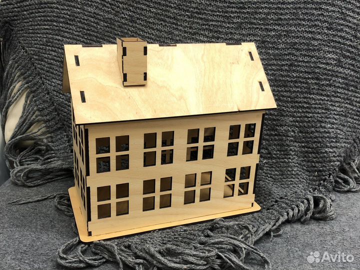 Домики новогодние