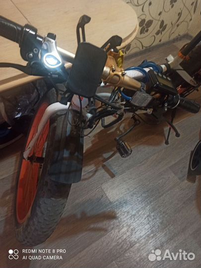 Электровелосипед фэтбайк бу