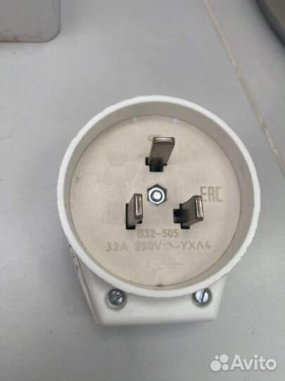 Розетка для электроплиты с вилкой