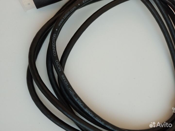 Кабель Belkin hdmi-miсrohdmi, золотое покр. разъем