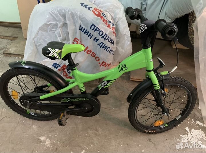 Детский велосипед Scool XXlite 18 alloy