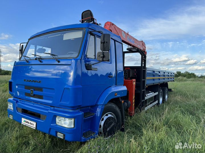 КАМАЗ 65117 с КМУ, 2018