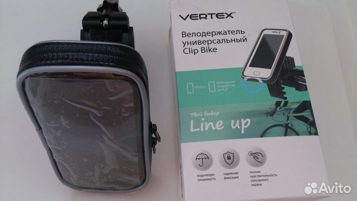 Вело-чехол Смартфона.Vertex ClipBike 5.65