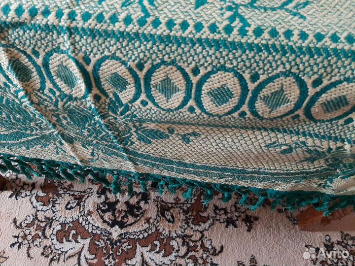 Скатерть жаккард СССР Винтаж
