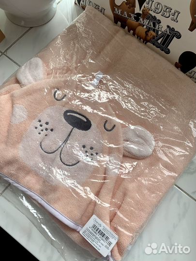 Cleanelle полотенце-уголок детское, новое