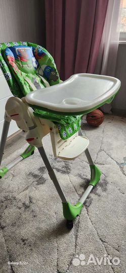 Стульчик для кормления chicco polly