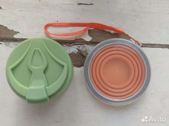 Складной стаканчик силиконовый