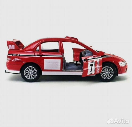 Mitsubishi lancer evolution 9 модель игрушка