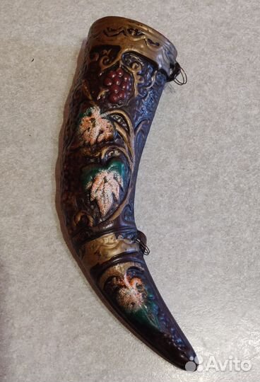 Рог глиняный (сувенирный)