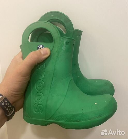 Сапоги детские crocs c11