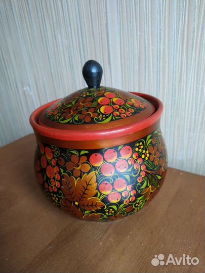 Расписная.деревянная посуда. СССР