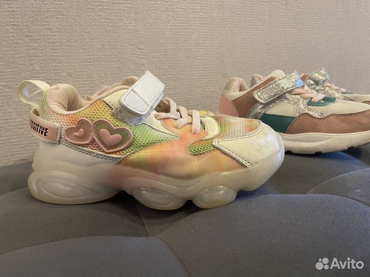 Кроссовки детские для девочки 29 размер