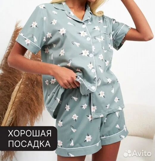 Пижама/костюм домашний женский с шортами