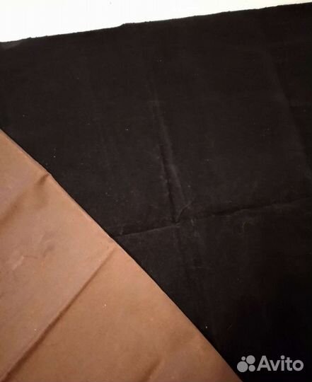 Замша. На х/б основе. Натуральная. Времён СССР