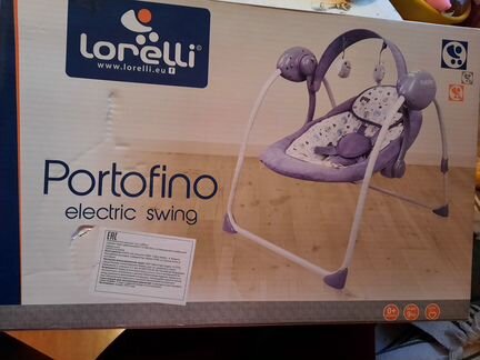 Детские электронные качели для новорожденных