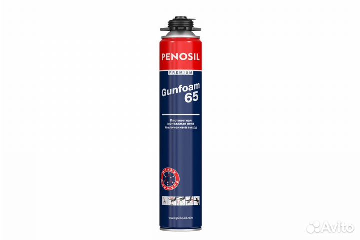 Пена монтажная Penosil Premium Gunfoam 65 л 870мл