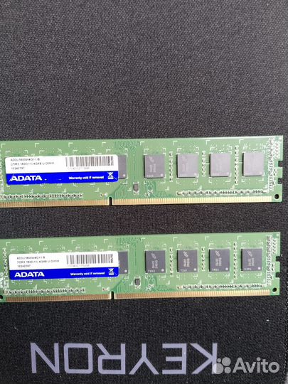 Оперативная память ddr3 8gb 1600