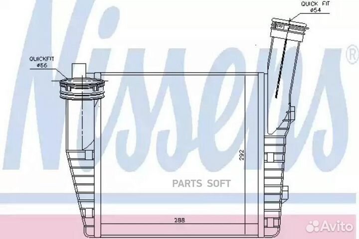 Интеркулер VW touareg (2003) 3.0 TDI