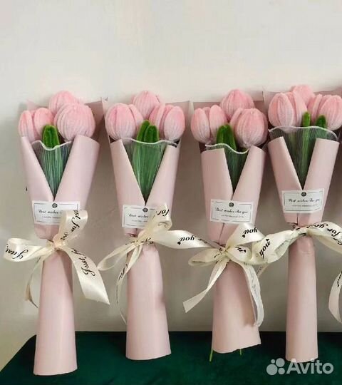 Букет из синельной проволоки