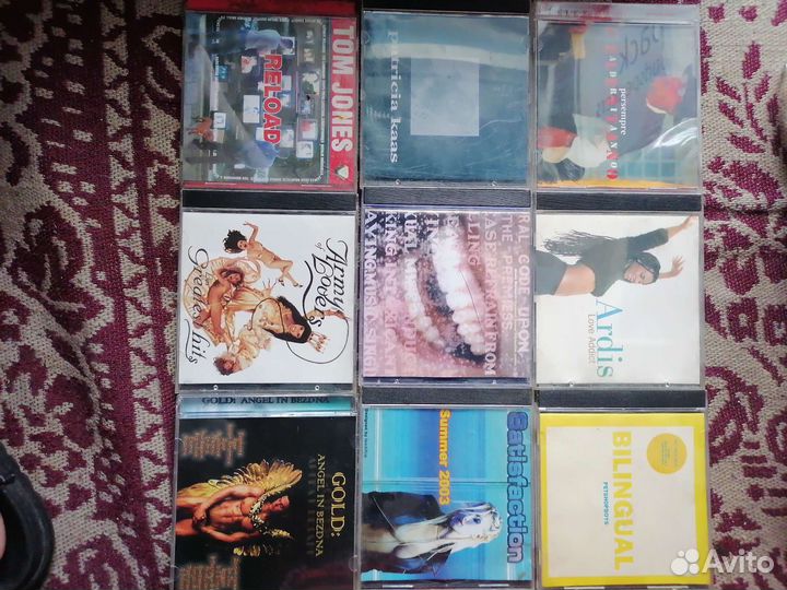 Сд диски, не менее 10 дисков, на выбор