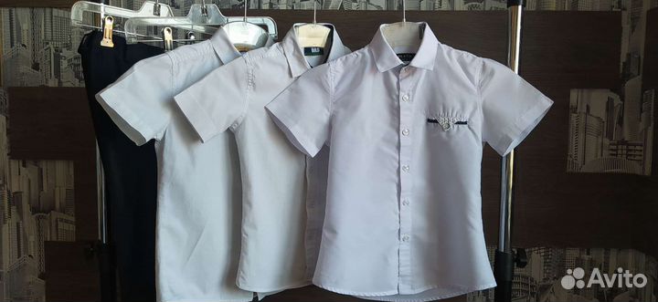 Вещи пакетом на мальчика для школы 122-128