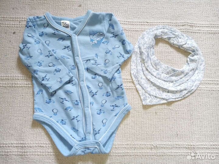 Одежда на мальчика пакетом р 62-68(0+) 15 шт