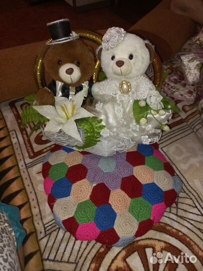 Свадебные аксессуары на машину бу