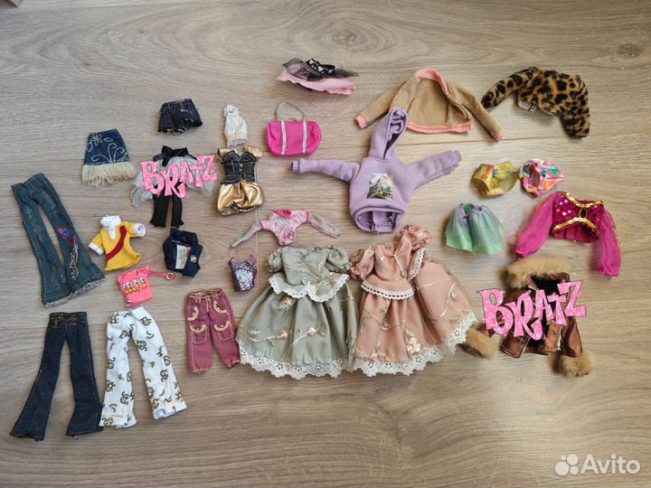 Одежда и аксессуары для кукол Bratz и Barbie