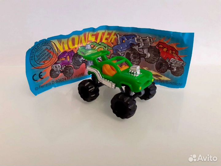 Машинки из киндера сюрпризов