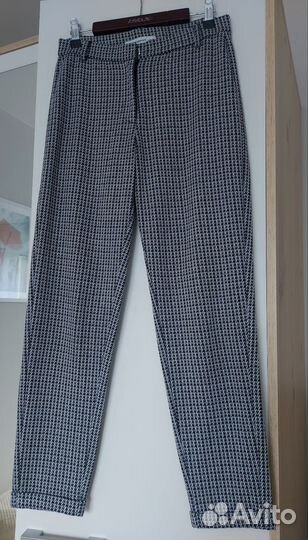 Трикотажные школьные брюки