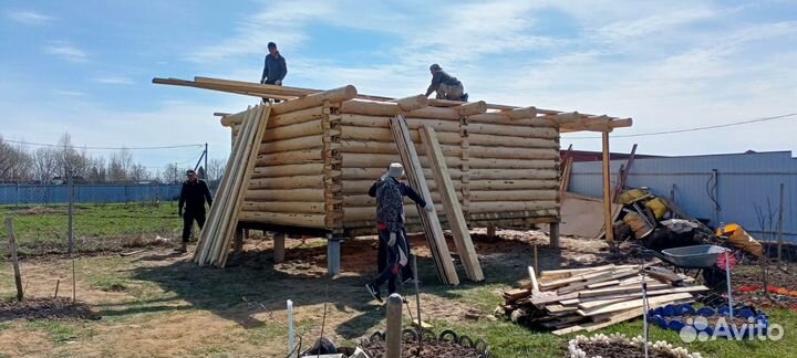 Сруб 6х4 с доставкой, сборкой
