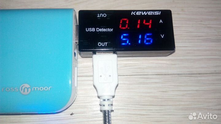USB тестер Keweisi KWS-10VA