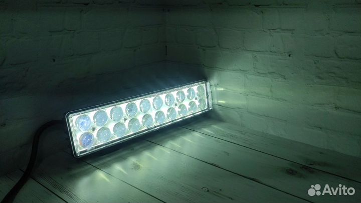 Led Фара дополнительного света 60 Ватт Вспышка