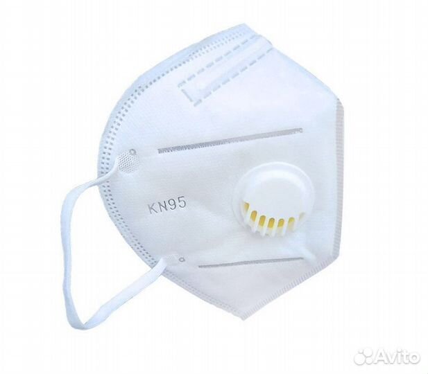Маска-респиратор с клапаном KN95 Опт и Розница