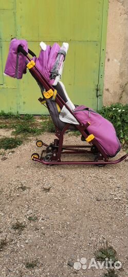 Коляска санки