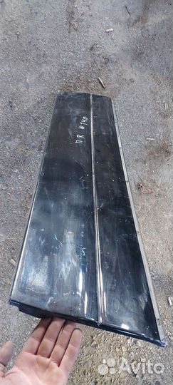 Молдинг листва двери передний правый Mercedes W140