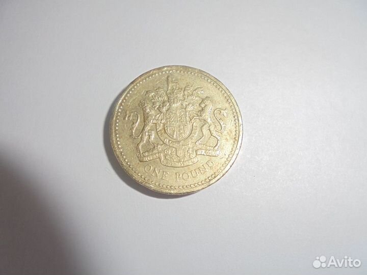Один фунт Великобритании 1984+1985+2003+2005