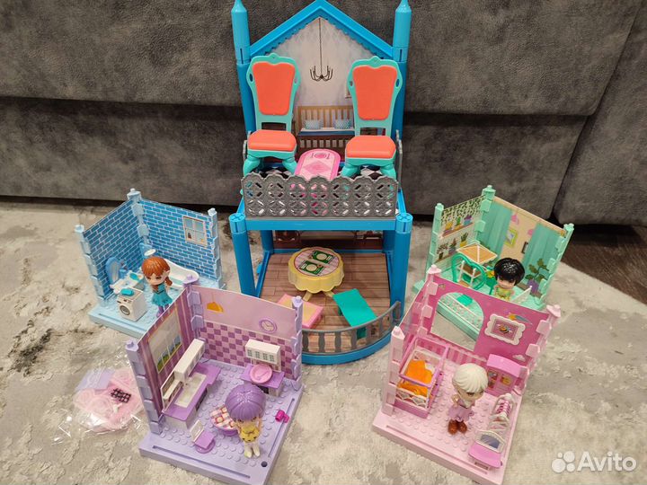 Домик для кукол и лего домики