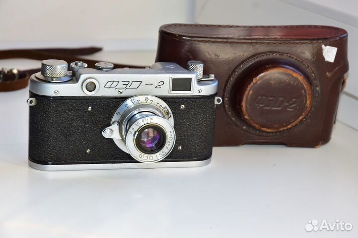 Фэд-2 Дзержинск Советский пленочный фотоаппарат